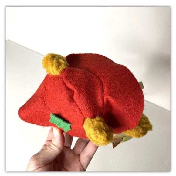 Vintage 1987 Mcdonald's Baby Fozzie Bear Muppets Christmas Plush Toy Jim Henson - Picture 8 of 9